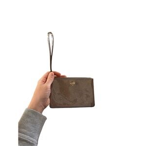 Kate Spade New York‎ Mavis St. Silver Glitter Bug  Pouch Wristlet